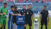 Tổ trọng tài điều khiển trận Quảng Nam - Nam Định