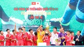 Đội chủ nhà bảo vệ thành công ngôi vô địch. Ảnh: DŨNG PHƯƠNG