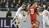U22 Việt Nam 2 lần vượt lên dẫn trước. Ảnh: MINH HOÀNG