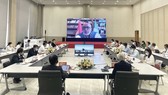 Toàn cảnh buổi hội nghị trực tuyến