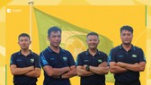 Ê kíp Ban huấn luyện của SLNA vừa nhận được sự nhất trí cao của cả CLB. Ảnh: SLNAFC