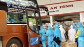 22 phụ nữ mang thai và 2 trẻ em về đến Gia Lai lúc 0 giờ 45 ngày 31-8
