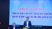 Ông Lê Trung Chinh, Chủ tịch UBND TP Đà Nẵng kết luận hội thảo