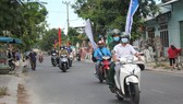 Tiếng loa tuyên truyền ở các ngõ, hẻm trên địa bàn quận Ngũ Hành Sơn (TP Đà Nẵng)