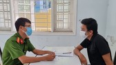 Lực lượng chức năng bắt giữ Nguyễn Anh Tùng