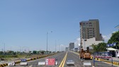 Hạng mục cầu vượt đã được hoàn thành chờ ngày khai thông chính thức