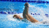 Kình ngư Nguyễn Huy Hoàng xuất sắc giành tấm HCĐ lịch sử cho bơi lội nam Việt Nam ở Asiad 2018. Ảnh: DŨNG PHƯƠNG