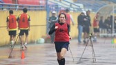 Nữ trọng tài Hà Thị Phượng. Ảnh: ĐOÀN NHẬT