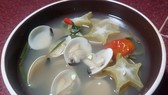 Canh nghêu nấu khế