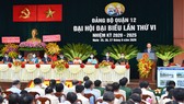 Quang cảnh Đại hội đại biểu Đảng bộ quận 12 lần thứ VI, nhiệm kỳ 2020-2025. Ảnh: VIỆT DŨNG
