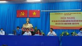 Tổ ứng cử viên đại biểu Quốc hội Khóa XV, đơn vị bầu cử số 5 quận Tân Bình, Tân Phú tiếp xúc với cử tri quận Tân Bình