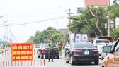 Chốt phòng chống dịch Covid-19. Ảnh: NGUYỄN CƯỜNG