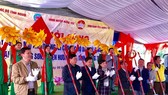 Lễ khởi công hỗ trợ xây dựng nhà ở cho các hộ dân nằm trong vùng có nguy cơ sạt lở đất đến nơi tái định cư mới