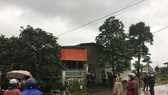 Dãy phòng trọ nơi phát hiện 2 thi thể