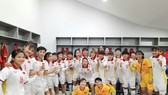 Đội tuyển nữ Việt Nam khả năng cao giành quyền tham dự VCK Giải vô địch nữ châu Á 2022. Ảnh: VFF