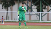 Thủ môn Văn Toản nhận tin bà mất khi đang hội quân cùng U23 Việt Nam tại UAE. Ảnh: DŨNG PHƯƠNG