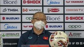 HLV Park Hang-seo hài lòng về chiến thắng 2-0 của Việt Nam trước Lào. Ảnh: NHẬT ĐOÀN