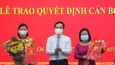 Trao quyết định nhân sự lãnh đạo báo Phụ nữ TPHCM và Người Lao động