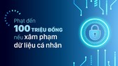 Phạt đến 100 triệu đồng nếu xâm phạm dữ liệu cá nhân