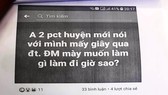 Cho rằng bị “xúc phạm” trên facebook, Phó Chủ tịch huyện đề nghị công an xử lý
