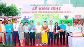 Lễ khai mạc có lãnh đạo tỉnh Quảng Bình, Hội đồng hương tỉnh Quảng Bình tại TPHCM, đại diện các đơn vị tài trợ.