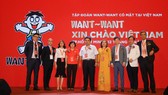 Đại diện WANT WANT cùng các nhà phân phối chiến lược