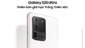 Galaxy S20 Ultra phiên bản giới hạn Trắng Thiên Vân - Thanh lịch, Tối giản