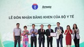 Amway Việt Nam lần thứ 2 đón nhận Bằng khen của Bộ Y tế