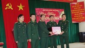 Thăm và chúc tết cán bộ, chiến sĩ Đồn Biên phòng Tam Thanh