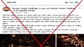 Bị phạt 7,5 triệu đồng vì đăng tin sai sự thật trên mạng xã hội