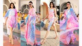 Dàn hoa hậu, á hậu bay bổng catwalk tại Fashion Voyage