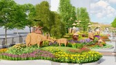 Hơn 130 loài hoa sẽ phục vụ thưởng lãm tại đường hoa Nguyễn Huệ