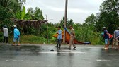 Nam thanh niên chết cháy cạnh xe máy trơ khung