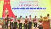 Lễ công bố huyện Giồng Riềng đạt chuẩn nông thôn mới