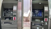 Một thanh niên tự ý đập vỡ 2 màn hình máy ATM