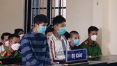 Các bị cáo tại phiên tòa
