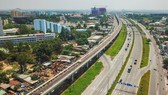 Tuyến metro số 1 Bến Thành - Suối Tiên lại thêm 2 gối cao su lệch vị trí