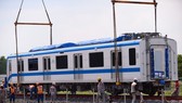 Đoàn tàu thứ 3 tuyến Metro số 1 Bến Thành-Suối Tiên đã lên ray