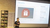Đại diện hệ sinh thái gannha.com giới thiệu về các tính năng của siêu ứng dụng