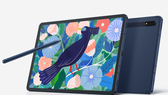 Galaxy Tab S7 và Galaxy Tab S7+ đều thoải mái dùng với bút Spen