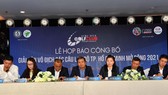 Quang cảnh buổi lễ họp báo
