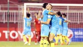 Khánh Hòa đang hâm nóng lại cuộc đua vô địch. Ảnh: DŨNG PHƯƠNG