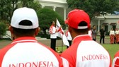 Lễ xuất quân của Đoàn thể thao Indonesia