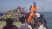 Các thuyền viên được ứng cứu kịp thời