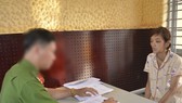 Đối tượng đã khai nhận toàn bộ hành vi của mình tại cơ quan công an