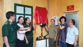 Bàn giao công trình cho đồn biên phòng tại tỉnh Bình Phước