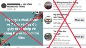 Các trang giả mạo Hội đồng hương Sóc Trăng với nội dung sai sự thật