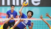 Phụ công Nguyễn Hoàng Thương chơi ấn tượng trong màu áo Tràng An Ninh Bình. Ảnh: TUẤN MARK