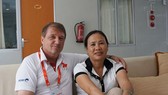 Chuyên gia Gunter Lange (trái) từng giúp HLV Hồ Thị Từ Tâm chăm chút cho tổ cự ly trung bình Việt Nam đạt đến đẳng cấp châu Á.
