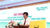 Ông Ngô Văn Đông - TGĐ. Cty CP Phân bón Bình Điền phát biểu tại Hội thảo.